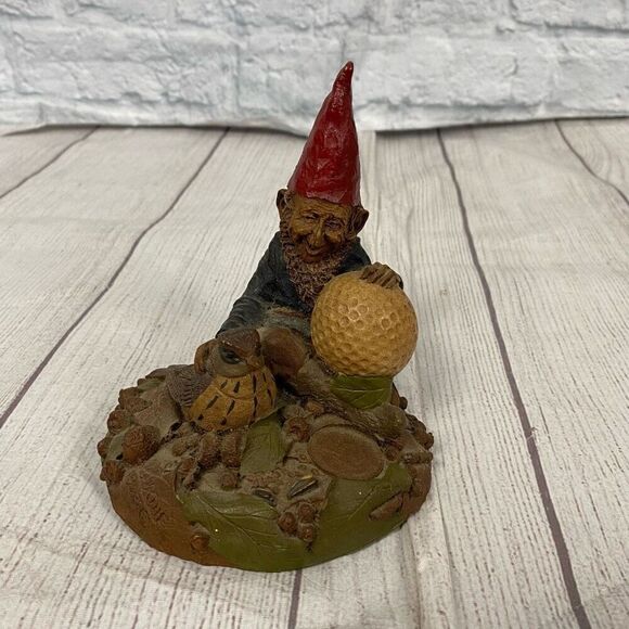 Vintage 1983 Birdie golf gnome figurine 5.5x5 - Picture 1 of 9